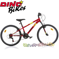 Dino Bikes MTB Man Велосипед 24'' Red 8006817906254